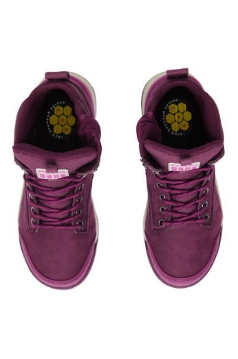 Picture of Hard Yakka 3056 Ladies Lace Up Zip Sided Boot Shiraz