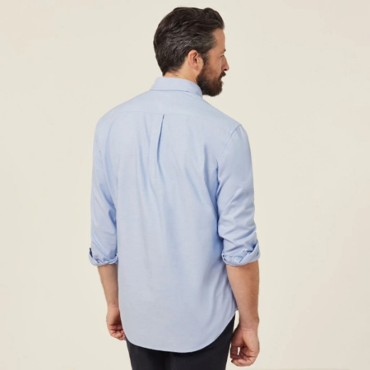 Picture of NNT Mens Cotton Chambray Long Sleeve Shirt