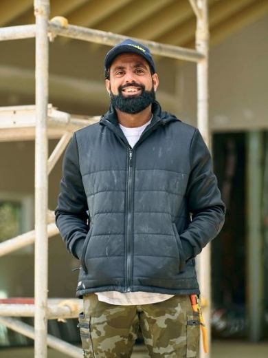 Picture of Bisley Flex & Move Puffer Fleece Hooded Jacket