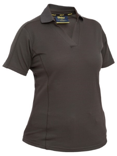 Picture of Bisley Polo Ladies Shirt Short Sleeve Cotton/Polyester Blend