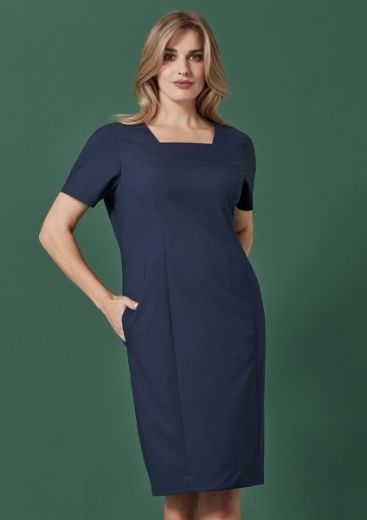 Picture of Biz Corporates Ladies Renew Short Sleeve Dress