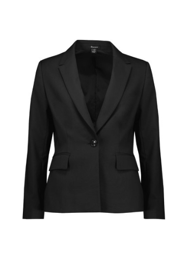 Picture of Biz Corporates Ladies Renew Single Button Mid Length Jacket