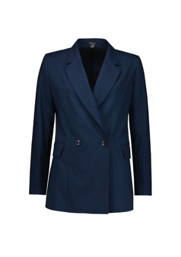 Picture of Biz Corporates Ladies Renew Double Breasted Longline Jacket