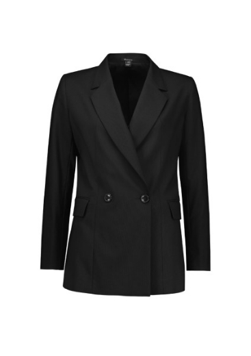 Picture of Biz Corporates Ladies Renew Double Breasted Longline Jacket