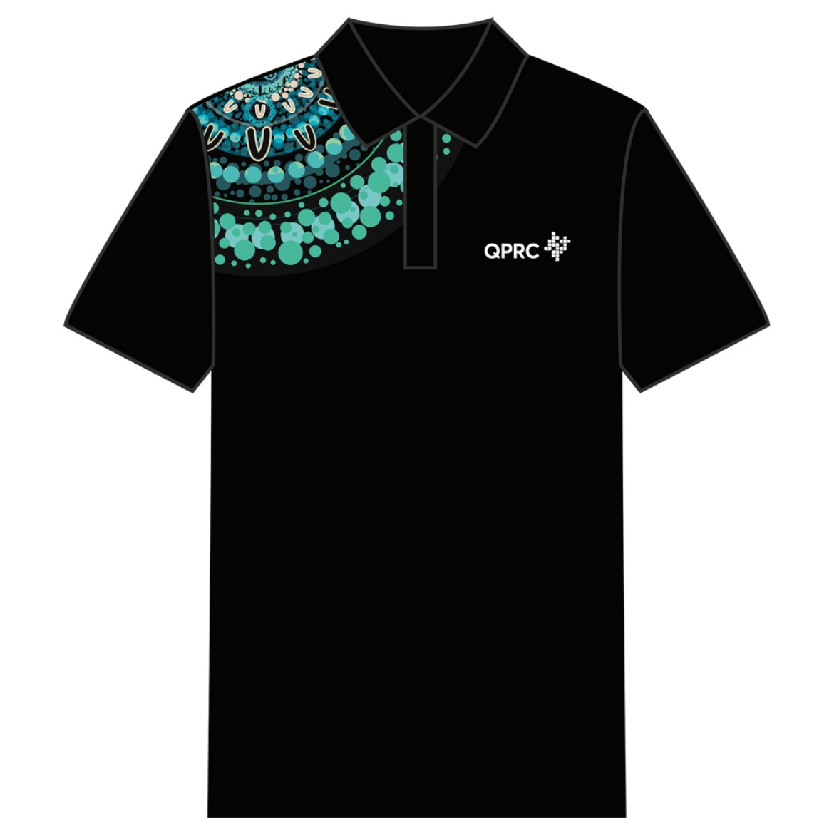 Picture of Sublimated Mens Polo Shirt Short Sleeve Queanbeyan Palerang RegionalCouncil