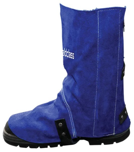 Picture of Spats - PROMAX BLUE Leather Buckle Fastening