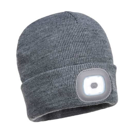 Picture of Knit Beanie LED Head Light USB Rechargeable