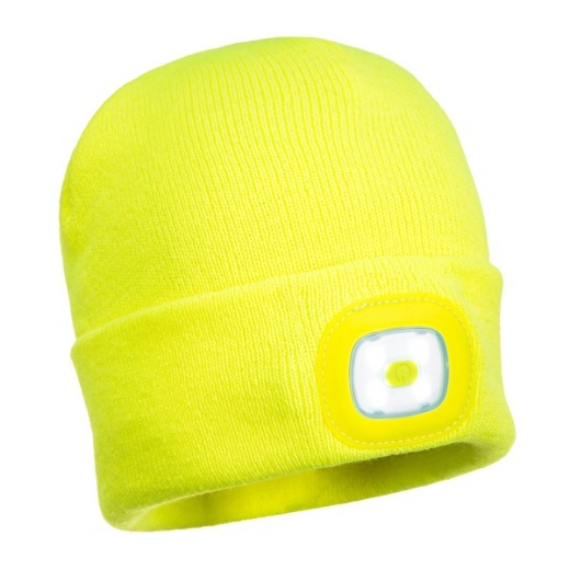 Picture of Knit Beanie LED Head Light USB Rechargeable