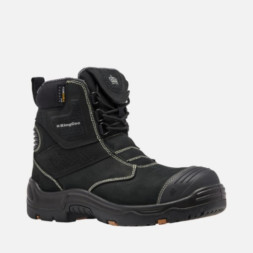 Picture of King Gee BENNU PRO 6 Work Boot- Black