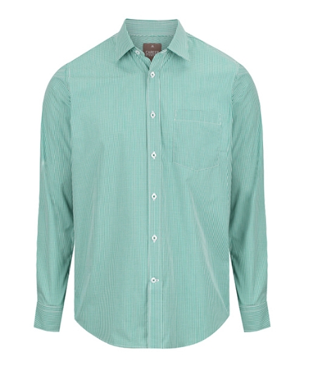 Picture of Gloweave Mens Westgarth Gingham Check Long Sleeve Shirt