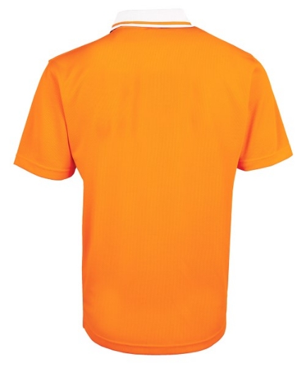 Picture of JB's Hi Vis Traditional Polo Shirt Short Sleeve 100% Polyester 2 Tone