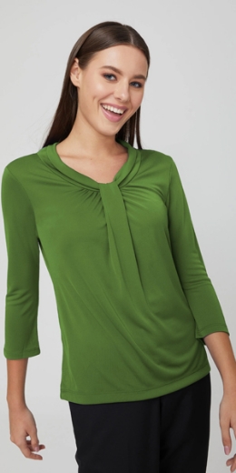 Picture of City Collection Ladies Pippa Knit Top 3/4 Sleeve