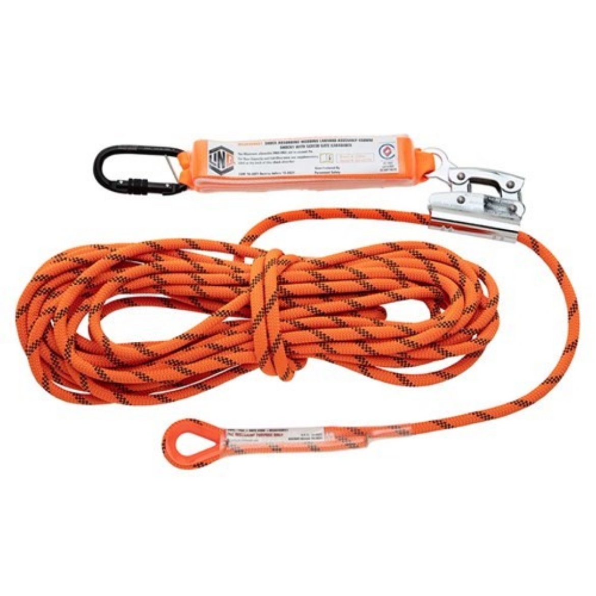 Picture of Linq Rope Kermantle 15M C/W Rope Grab & Perm Attach Shocky with Screwgate Kara