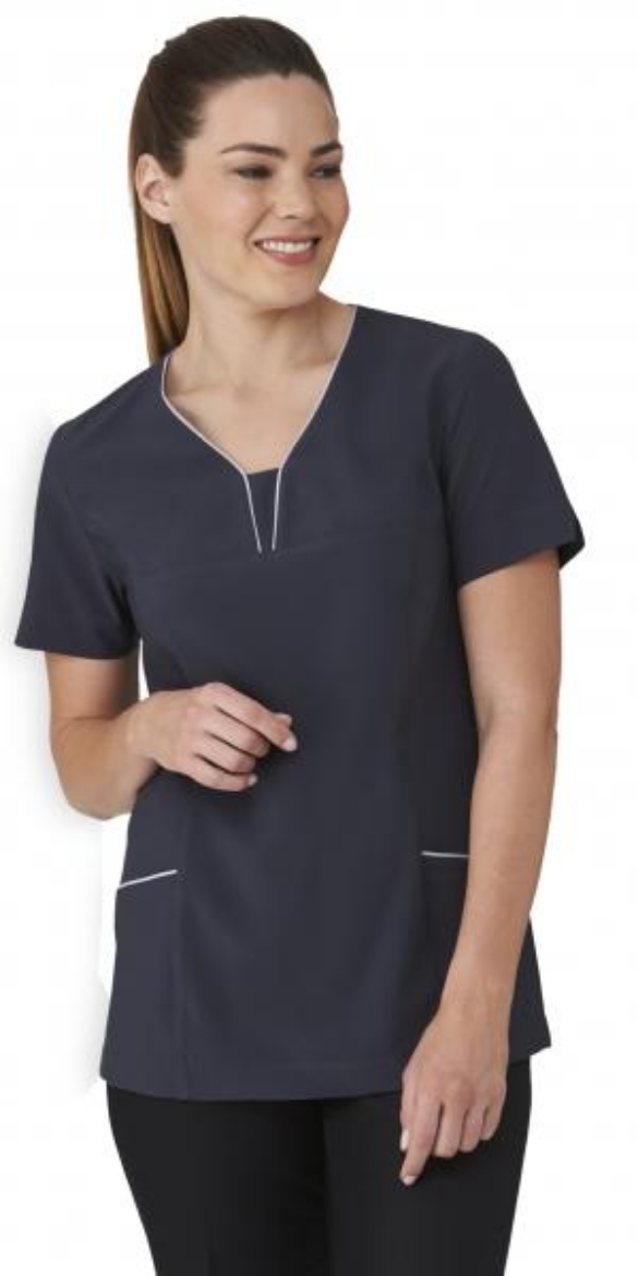 Picture of City Collection Ladies 4 Way Stretch Tunic
