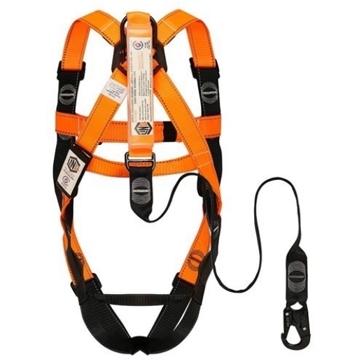 Picture of Linq Elevated Work Platform (EWP) Harness C/W Permanently Attached Lanyard 1.8M