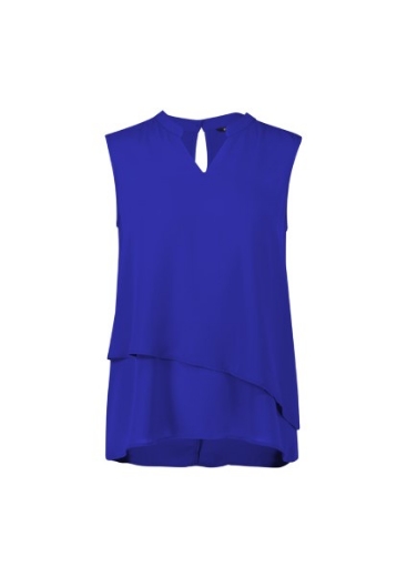 Picture of Biz Corporates Ladies Seville sleeveless Layered  Blouse