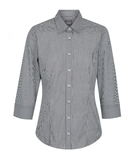 Picture of Gloweave Ladies Westgarth Gingham Check 3/4 Sleeve Shirt