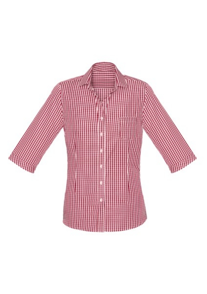 Picture of Biz Corporates Ladies Springfield Shirt 3/4 Sleeve