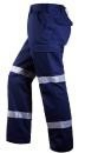 Picture of Ritemate Lightweight Cargo Drill Trouser with Reflective Tape
