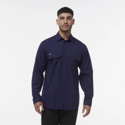 Picture of King Gee Workcool Vented Shirt Long Sleeve