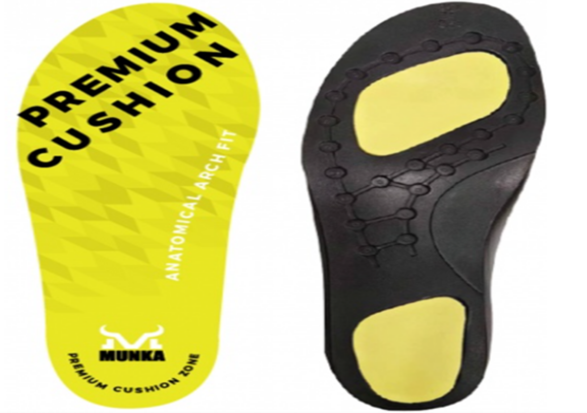 Picture of Munka Premium Cushion Insole- 1 pair Yellow