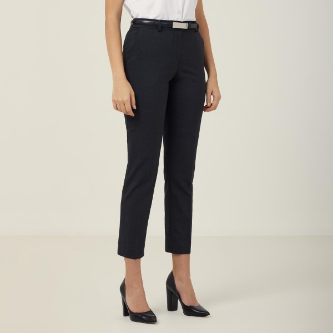 Picture of NNT Ladies Stretch Wool Blend Slimline Pants