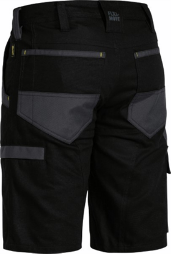 Picture of Bisley Flex & Move Stretch Short 100% Cotton Canvas Duck Weave