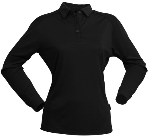 Picture of Stencil Ladies Freshen Polo Shirt Long Sleeve