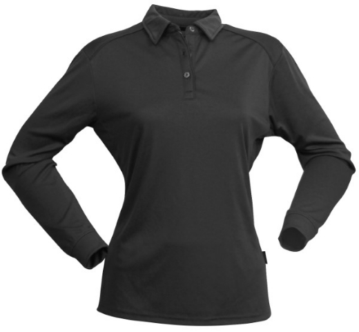 Picture of Stencil Ladies Freshen Polo Shirt Long Sleeve