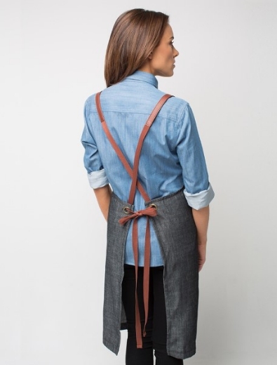 Picture of Henry Bib Apron Including Leather Look Bib PU Straps
