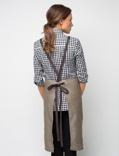 Picture of Henry Bib Apron Including Leather Look Bib PU Straps