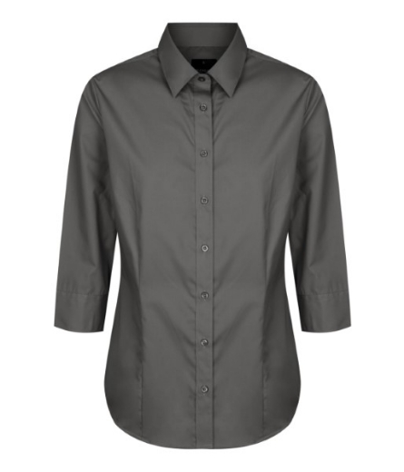 Picture of Gloweave Ladies Nicholson Premium Poplin 3/4 Sleeve Shirt