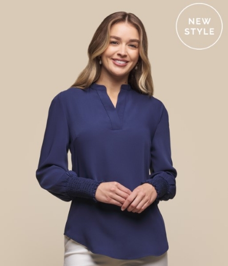 Picture of Gloweave Ladies Marni 1/2 Placket Top