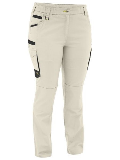Picture of Bisley Ladies FLX & Move Stretch Canvas Elastic Waist Cargo Pants