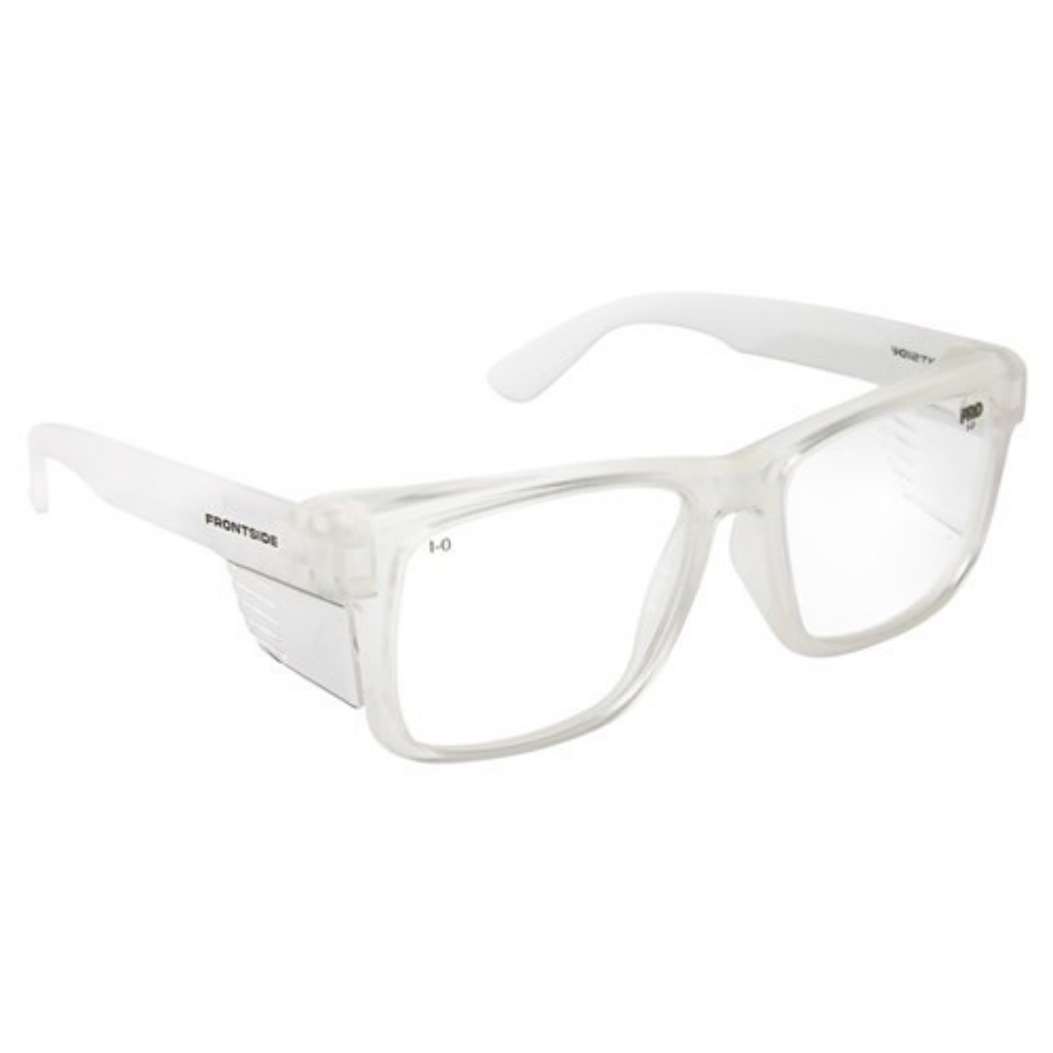 Picture of Pro Choice Safety Glasses Frontside Clear Lens with Clear Frame