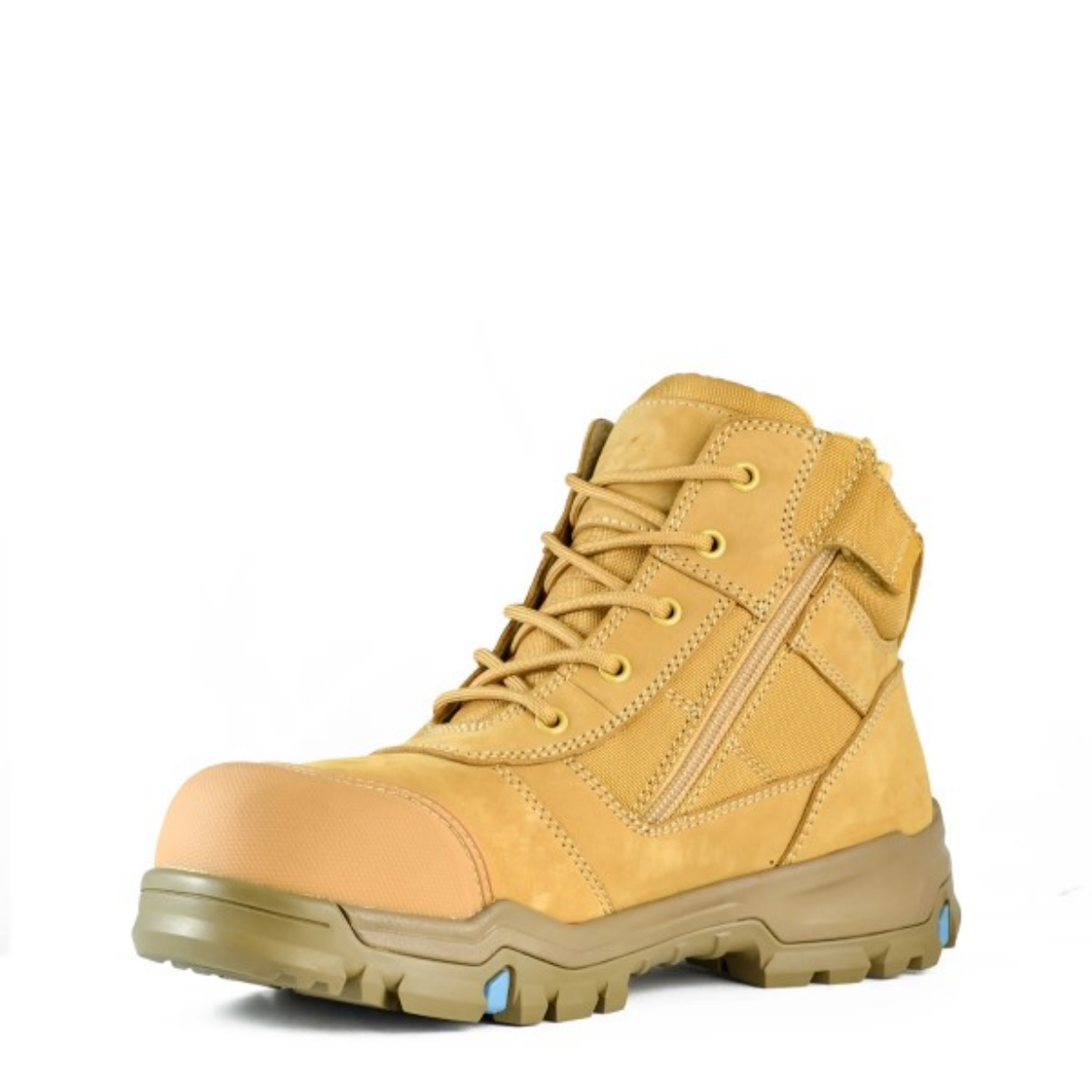 Picture of Bata Bazza Low Leg Zip Side Boot Wheat