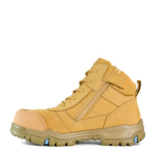 Picture of Bata Bazza Low Leg Zip Side Boot Wheat