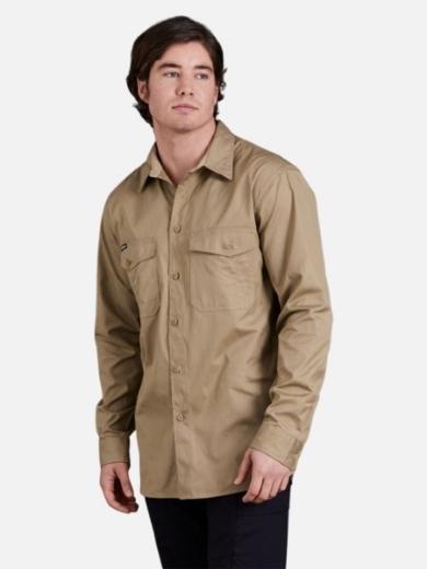 Picture of King Gee Workcool 2 Cotton Ripstop Shirt Long Sleeve