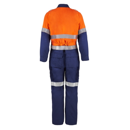 Picture of Flame Buster Torrent Hi Vis Two Tone Coverall With FR Reflective Tape HRC 2 ATPV 9cal/cm2