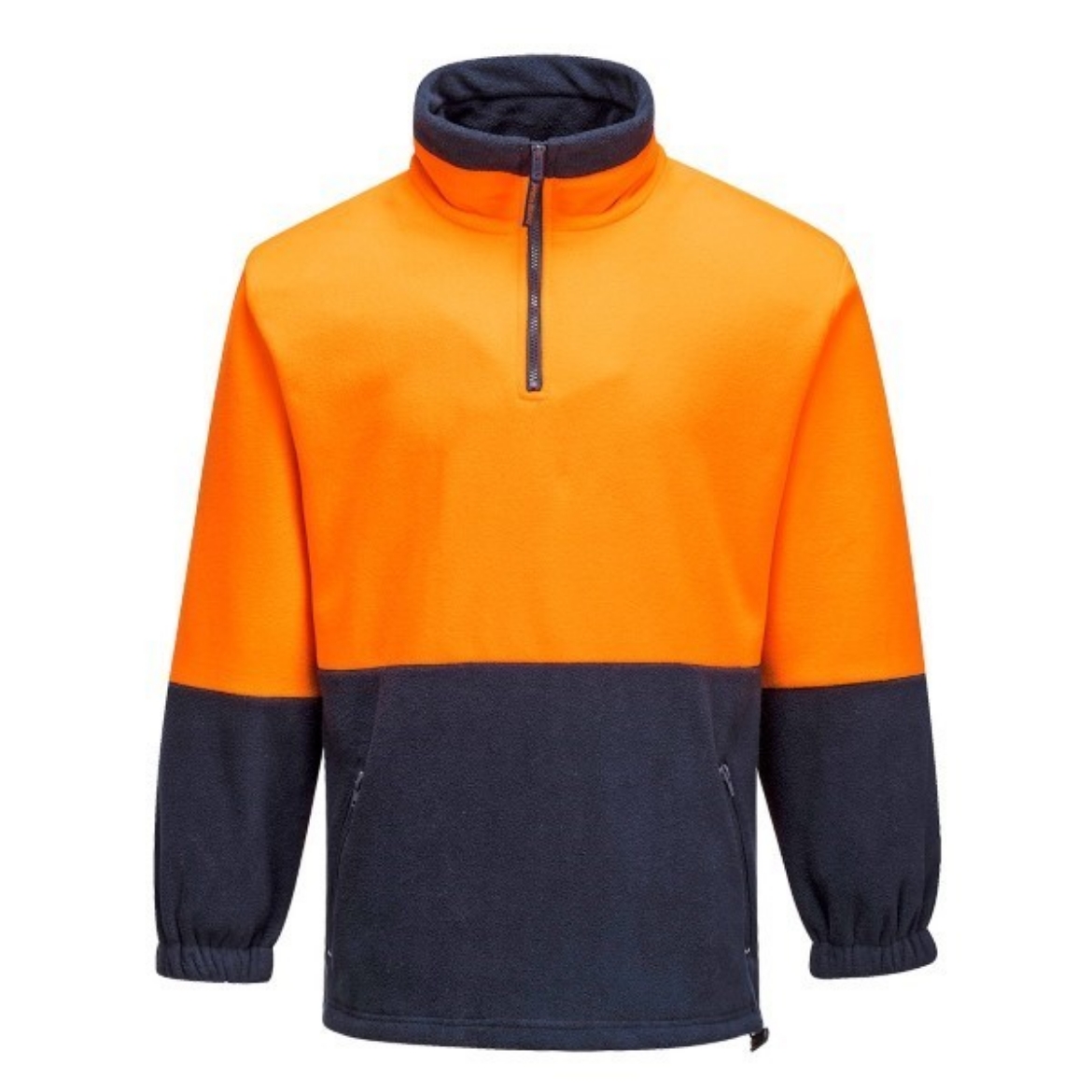 Picture of Prime Mover Hi-Vis Contrast 1/4 Zip Class D Polar Fleece
