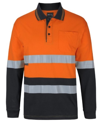 Picture of JB'S Hi-Vis (D+N) L/S Cotton Polo