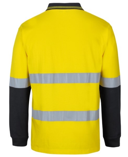 Picture of JB'S Hi-Vis (D+N) L/S Cotton Polo