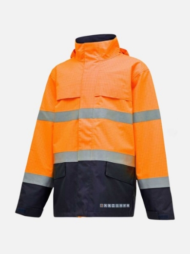 Picture of King Gee SHIELDTEC FR Wet Weather Jacket PPE3