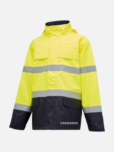 Picture of King Gee SHIELDTEC FR Wet Weather Jacket PPE3