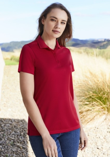 Picture of Biz Collection Ladies Action Polo Shirt 100% Certified recycled PET polyester