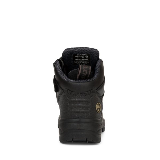 Picture of Oliver At's 130mm Lace up Zip Side Hiker Boot Black