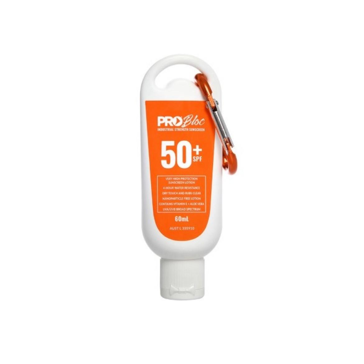 Picture of Pro-Choice 50+ Sunscreen 60ml Tube with Carabiner