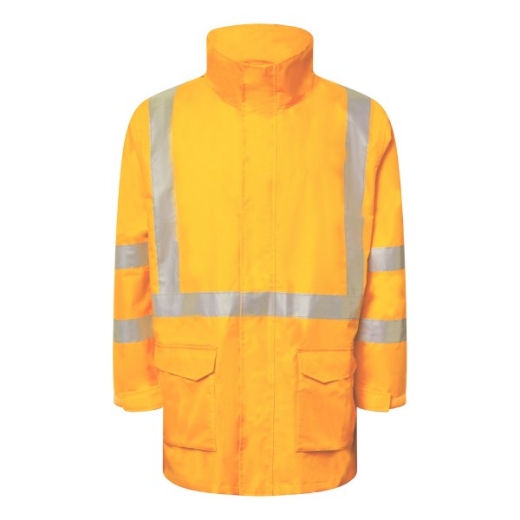 Picture of Work Craft NSW Rail Hi Vis Reflective 6-in-1 Jacket with X Pattern