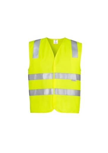 Picture of Syzmik Unisex Hi Vis Safety Vest with 2 Hoop Reflective Tape
