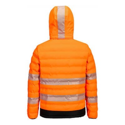 Picture of Portwest Hi-Vis Ultrasonic Heated Tunnel Jacket